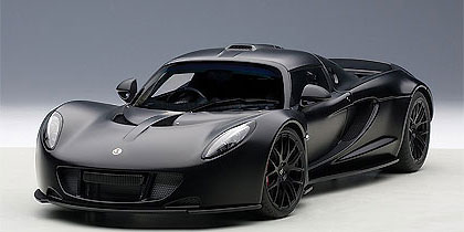 Venom GT Spyder Matt Carbon Black